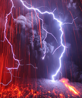 Illustration for article titled Volcanic Lightning: How does it work?!
